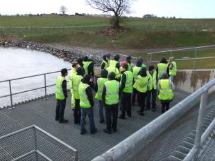 Site Visit to White Cart Flood Defence