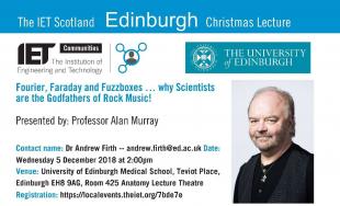 IET Christmas Lecture flyer