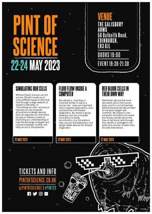 Pint of Science event flyer