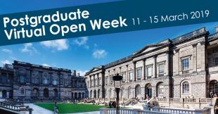 University of Edinburgh Postgraduate Virtual Open Week