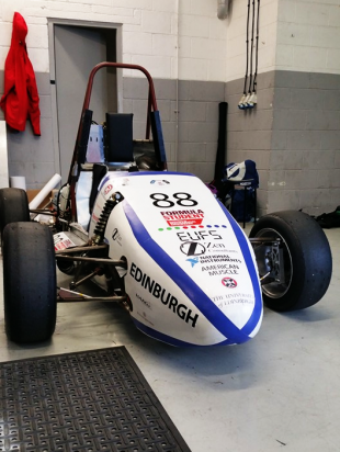 Edinburgh University Formula Student car