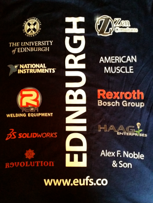 Edinburgh University Formula Student sponsors
