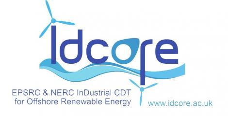 Industrial Doctoral Centre in Offshore Renewable Energy (IDCORE) logo